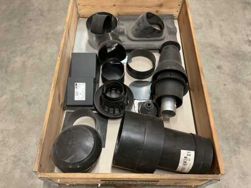 Charge von Installationsmaterialien