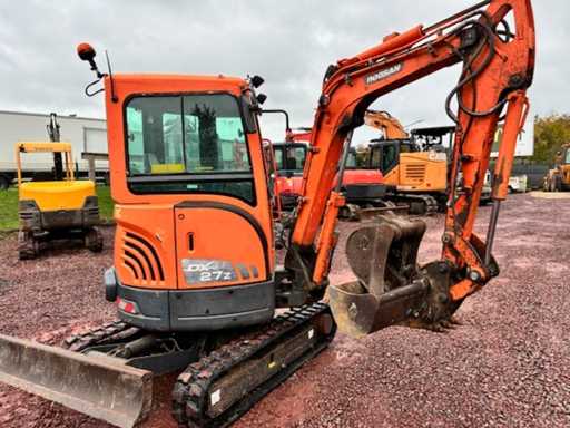 DOOSAN DX 27Z Mini Gąsienicowa Koparka 2,7 tony