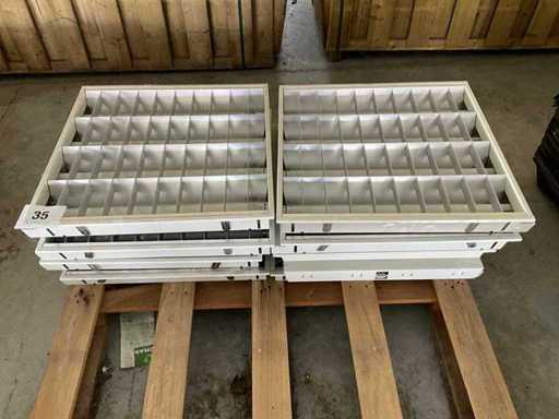 Ceiling lamp (8x)