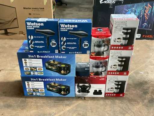 Kitchen appliances and miscellaneous (10x)