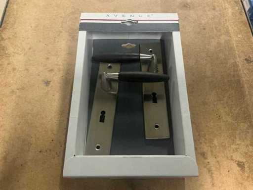 Poignée de porte Avenue Balistik 56 mm en acier inoxydable (9x)