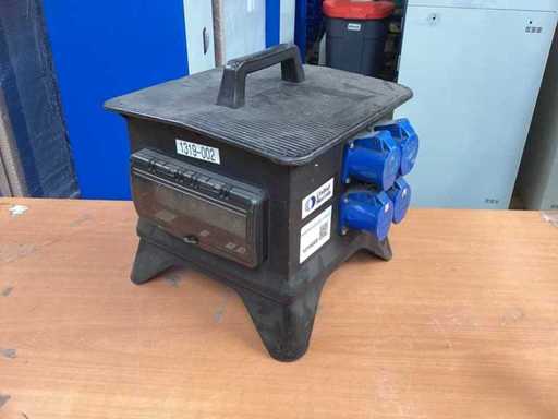 Boîte de distribution 400/32A - 2x16A CE