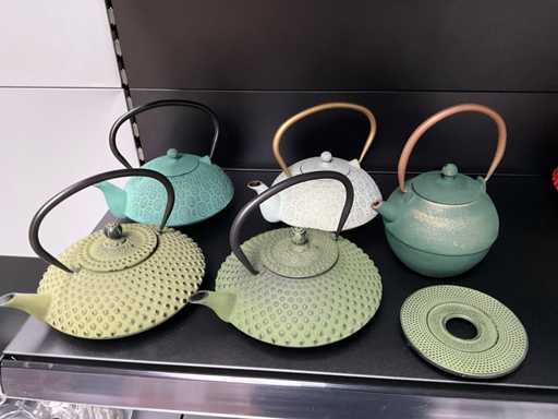 Żeliwne czajniki Bredemeijer (5x)