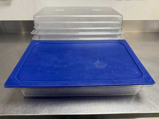 Cambro - GN 1/1-100 - Kunststof Gastronormbak met deksel