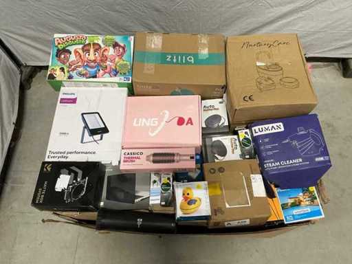 Marchandises de retour de palettes