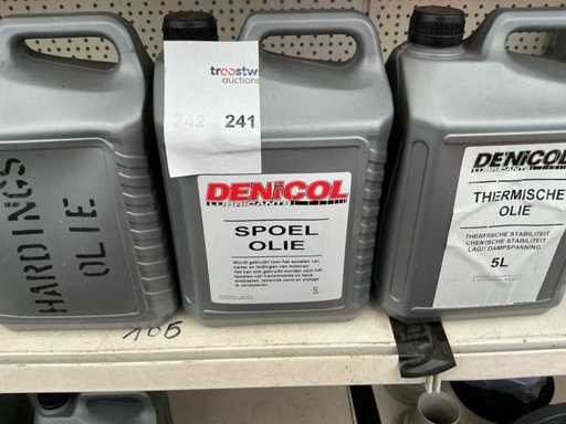 Denicol Kapazität 5 Liter Verschiedene Schmierstoffe (3x)
