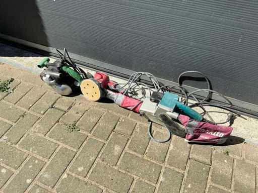 Makita/HiKoki/Milwaukee - 9404/SB 8V2/ ROS 150 E-2 - Schuurmachine