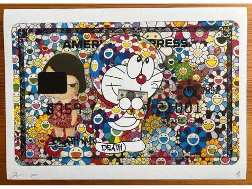 DEATH NYC : Murakami Doraemon & Nara Credit Card