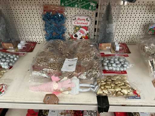 Weihnachtsdekoration für Partys.