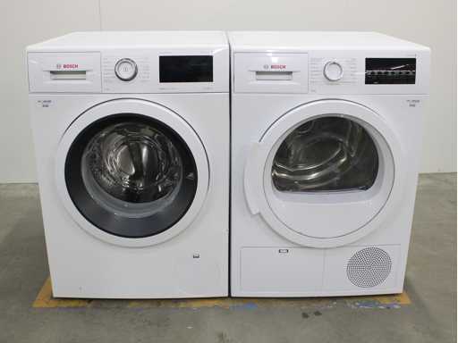 Serie Bosch|6 Lavatrice VarioPerfect EcoSilence Drive & Serie Bosch|6 Asciugatrice
