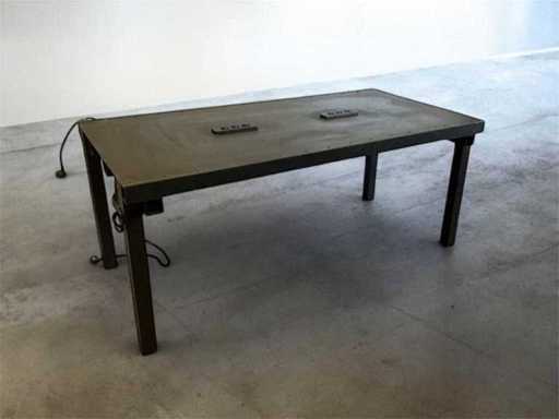 Aluminium Bureautafel 180 cm
