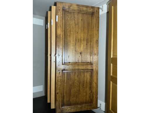 Porte intérieure en bois massif