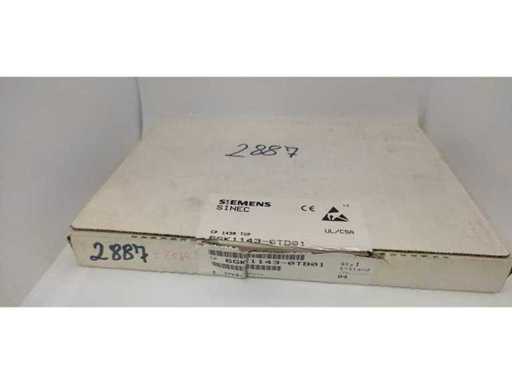 SIEMENS - 6GK1143-0TB01 - SIMATIC NET CP 1430 TF Communications Processor