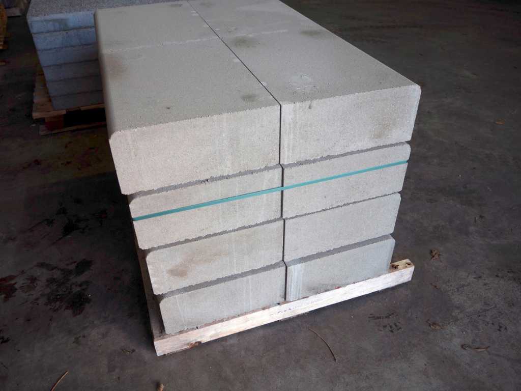 Stopnie schodowe betonowe 48 sztuk