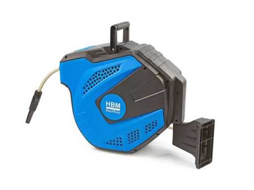 HBM Professional Wall Hose Boxes, Water Reels 20 meters
