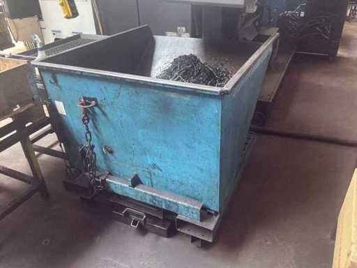 Afval kipcontainer