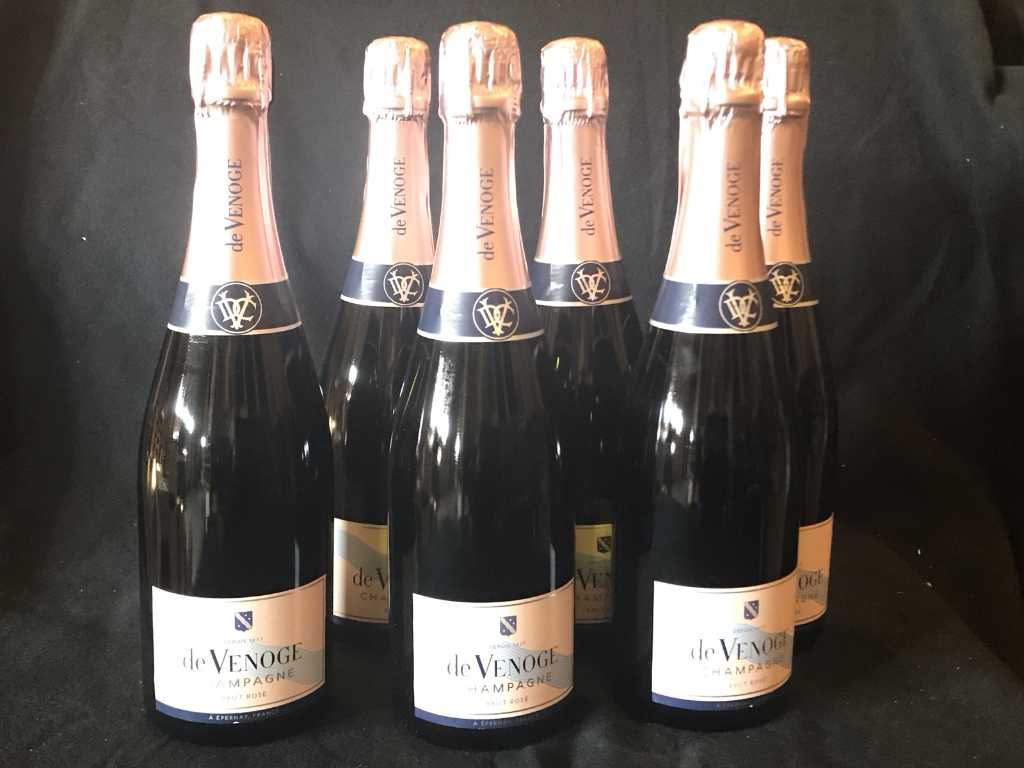 Venoge Champagne Brut Rosé Champagne (6x)