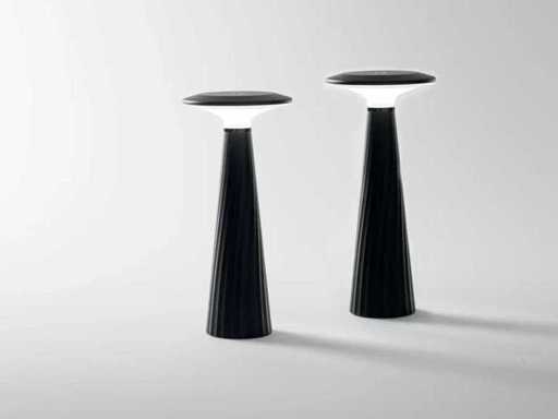 4 lampes rechargeables Intec Brio en noir 