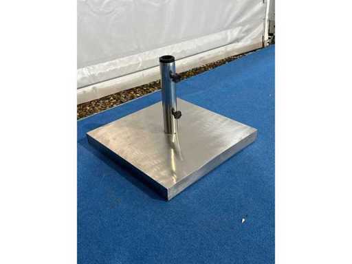 MaxxGarden - Bază parasol din beton din oțel inoxidabil