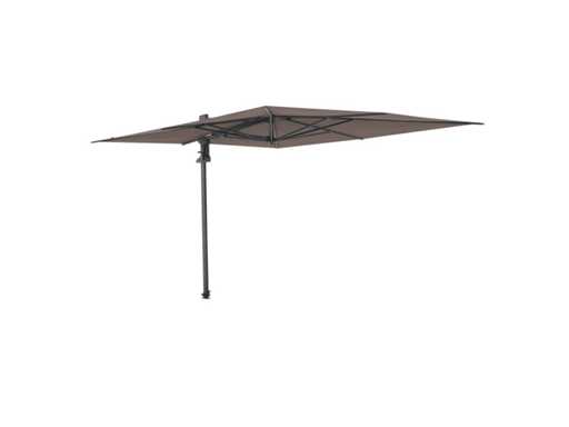 Madison - Saint Tropez - Hängender Sonnenschirm (355x300 cm) einschließlich Füllbasis (85 kg) und Schutzabdeckung