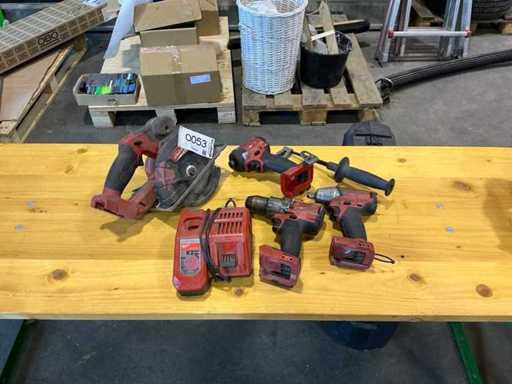 Milwaukee M18 Konvolut von Geräten