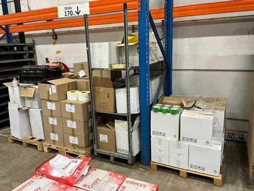 Partij verpakkingsmaterialen