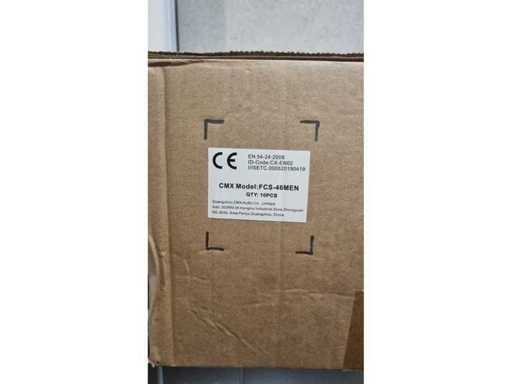 CMX FCS-46MEN plafondluidsprekers | EN 54-24 Gecertificeerde Spraakalarm- en Omroepluidsprekers (10x)