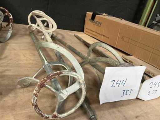 Paint-mortar mixers (3x)