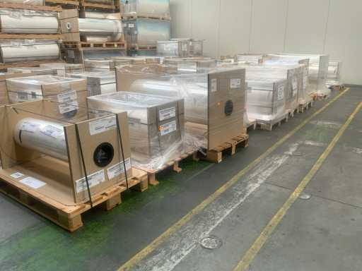 Rouleaux de palettes film transparent (11x)