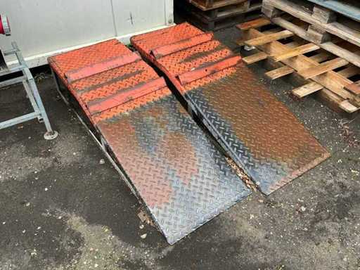 Metalowa rampa (2x)