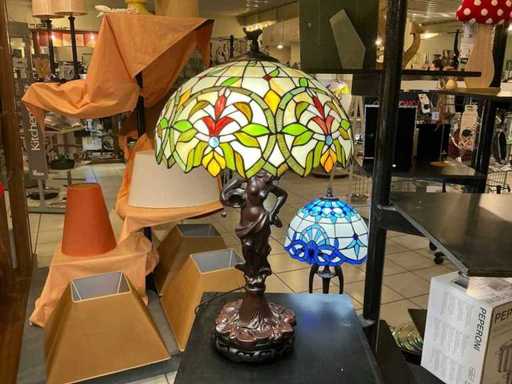 Tiffany Tischlampe Vintage