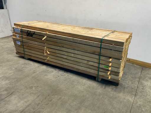 Trave di abete 300x14,3x7,6 cm (30x)
