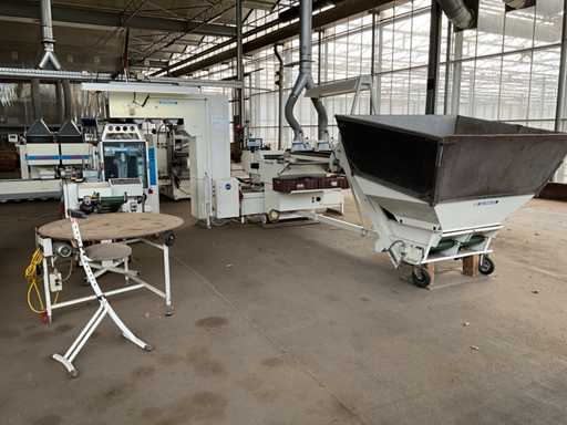 1993 Hachmang HP25000 Ligne d’emballage de bulbes à fleurs