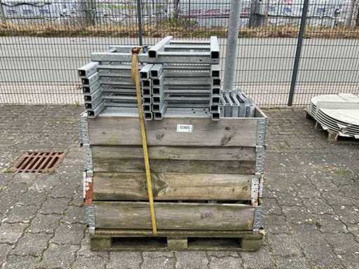 Construcciones de acero galvanizado en caliente (lotes mixtos)