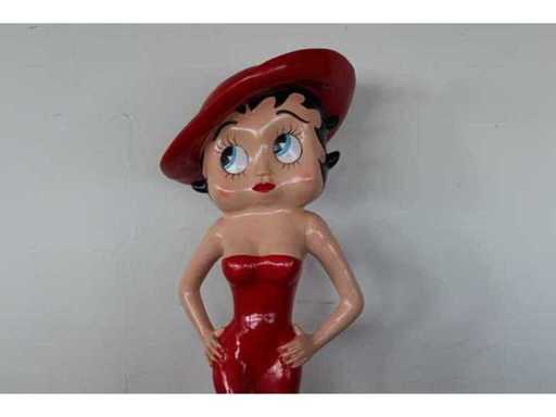 Betty Boop - Czerwona sukienka - Rzeźba
