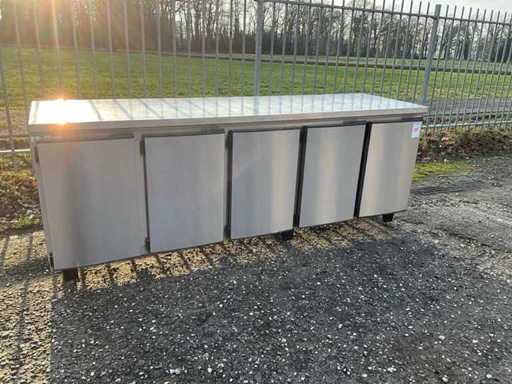 Tavolo da lavoro in acciaio inox