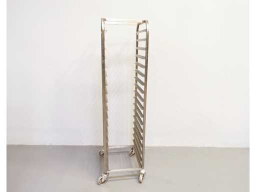 PROFFIL - Staal - Trolley van roestvrij staal