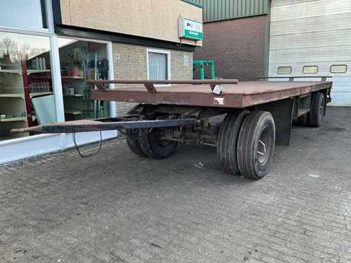 Vagon plat autoconstruit în 1987