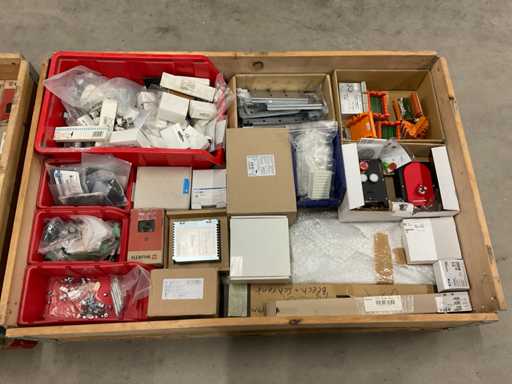 Charge von Installationsmaterialien