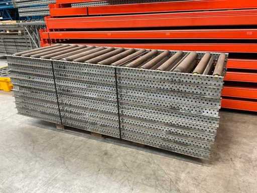 Roller conveyor 240 cm (36x)