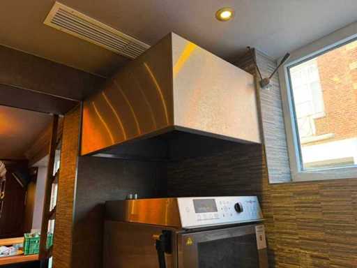 Hotte de cuisson en acier inoxydable