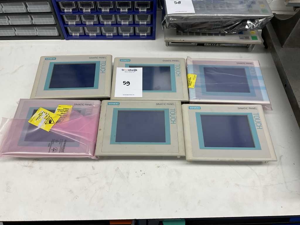 Siemens TP177A Touch panel (6x)