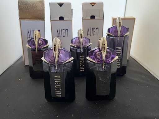 5x Mugler Alien Perfume