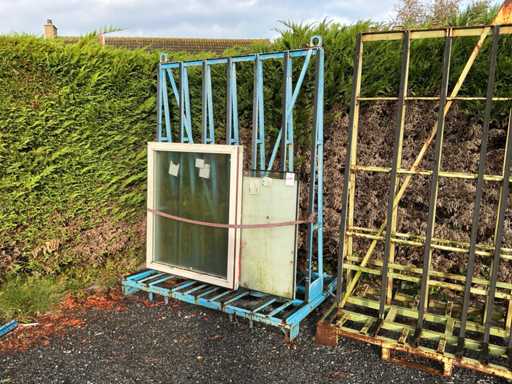 Glass conveyor double-sided