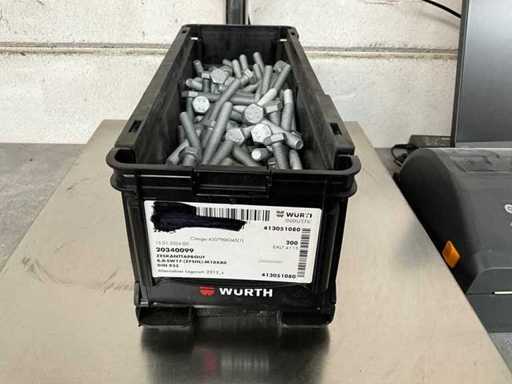 Würth 10.91 kg Zeskant tapbout M10x80 in stapelbare bak