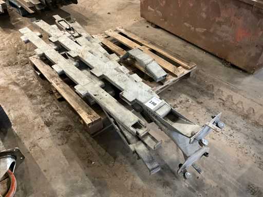 Truck shelf bracket (5x)