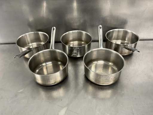 Pujadas – Edelstahl-Kochtopf Ø 21 cm (5x)