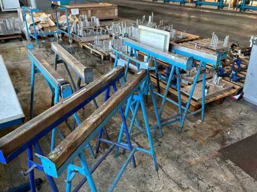 Tréteaux en métal (7x)