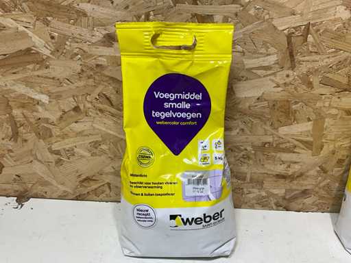 Îmbinări înguste de gresie Weber Grout (2x)