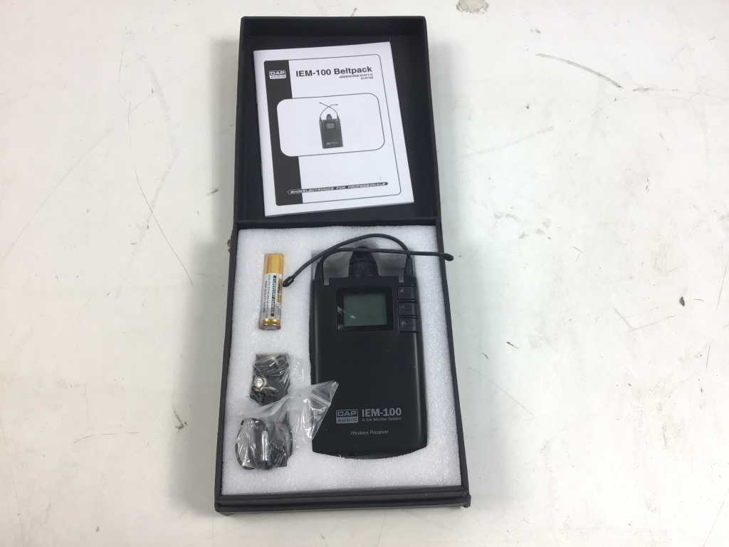 Dap audio IEM-100 wireless receiver In-ear beltpack